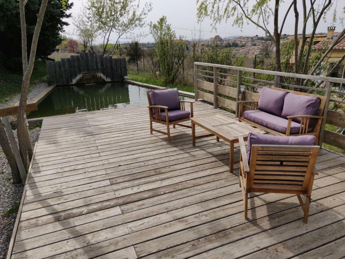 Les Terrasses De Valensole Bed & Breakfast ภายนอก รูปภาพ